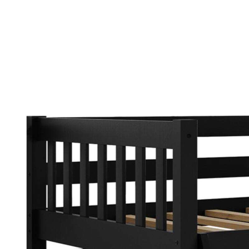 CraftPorch Simple Twin Loft Bed with Ladder