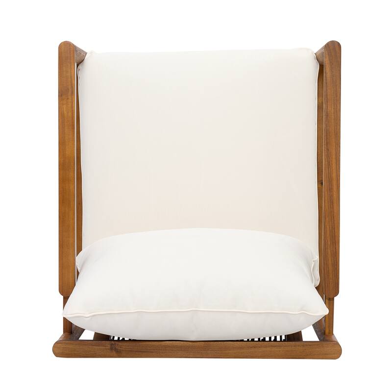 Christopher Knight Home- Elk Acacia Wood Outdoor Chat Set