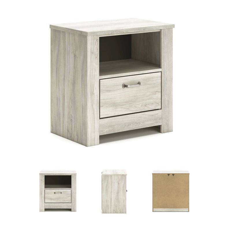 Bellaby Whitewash Nightstand