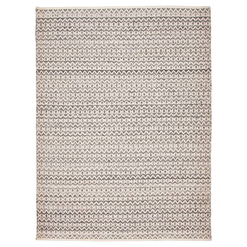 Sienna Grey Rug 5'6" x 7'7" - 5'6 x 7'7 - Grey - 5'6 x 7'7
