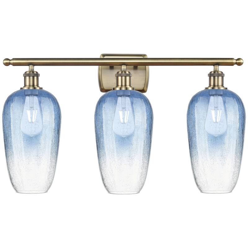 Innovations Lighting Endless Possibilities Ballston - Brookhaven Flute - 3 Light 27" Bath Vanity Light