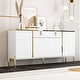 preview thumbnail 30 of 45, Timechee Kitchen Sideboard End Table Entry Accent Storage Cabinet