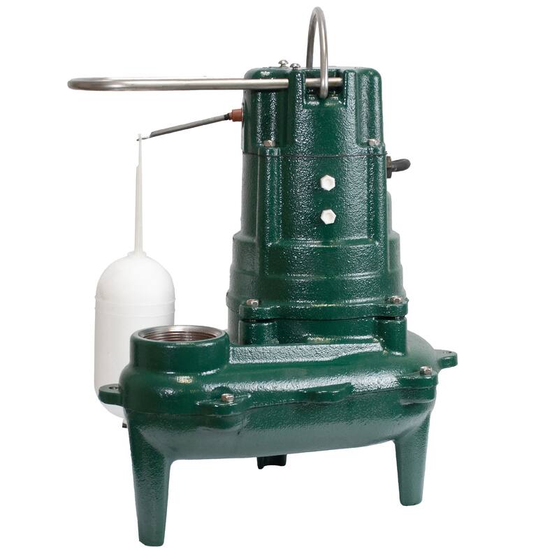 Zoeller 1/2 HP Automatic Submersible Sewage and Effluent Pump