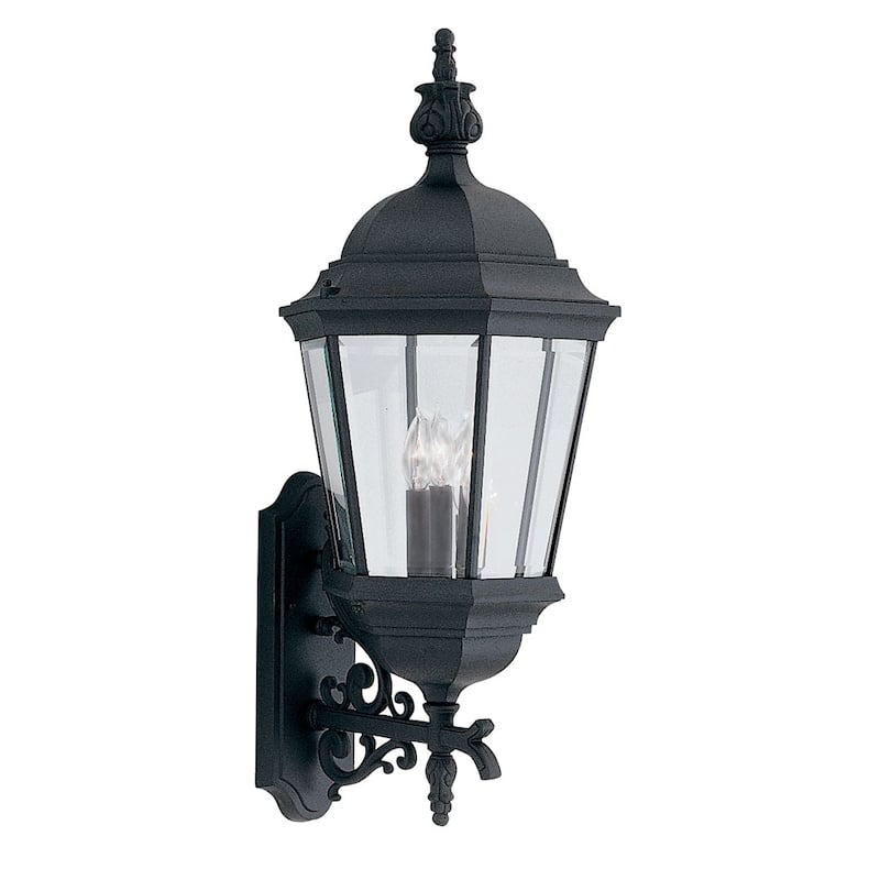 Designers Fountain 3 Light 13" Cast Aluminum Wall Lantern from the