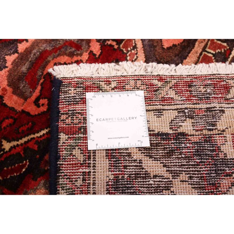 ECARPETGALLERY Hand-knotted Kayseri Vintage Red Wool Rug - 6'10 x 10'2