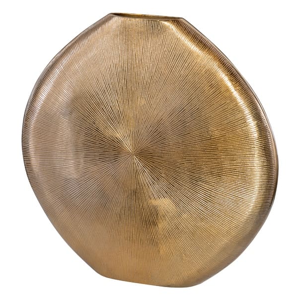 slide 2 of 5, Uttermost Gretchen Gold Vase