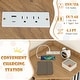 preview thumbnail 5 of 24, Costway 3-Tier Kids Corner Toy Storage Organizer with USB Ports and - See Details