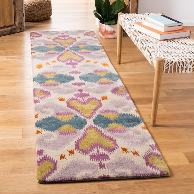 SAFAVIEH Handmade Wyndham Vladilena Modern Wool Rug