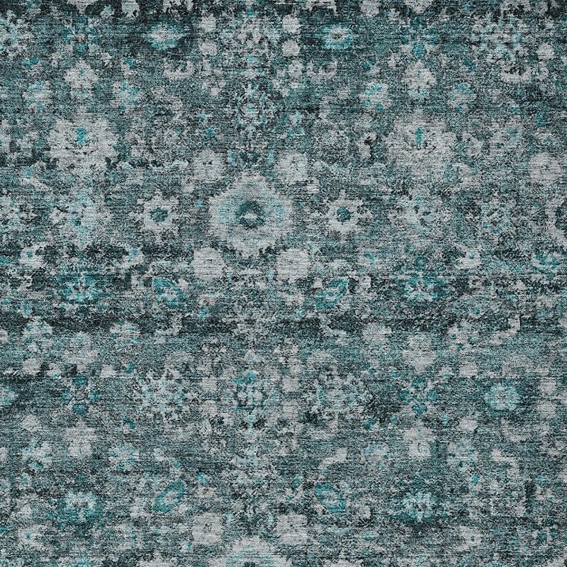 HomeRoots Oriental Traditional Rectangle Outdoor Rug