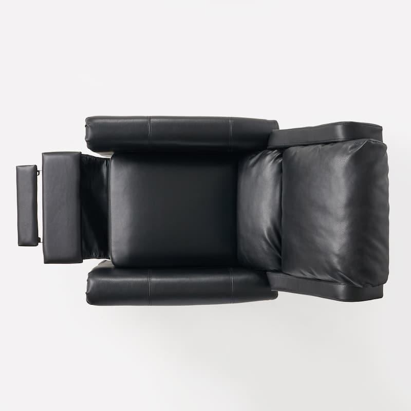 Haddan PU Leather Recliner Club Chair by Christopher Knight Home