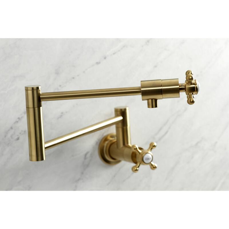 Kingston Brass Metropolitan Wall Mount Pot Filler