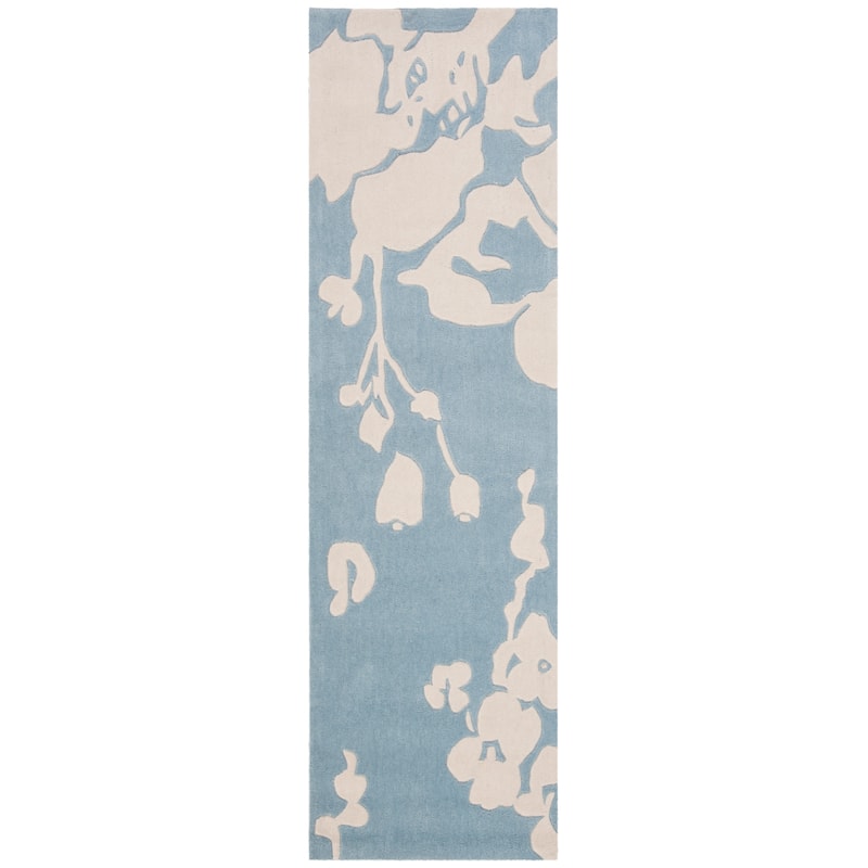 SAFAVIEH Handmade Modern Art Gundelinde Modern Polyester Rug