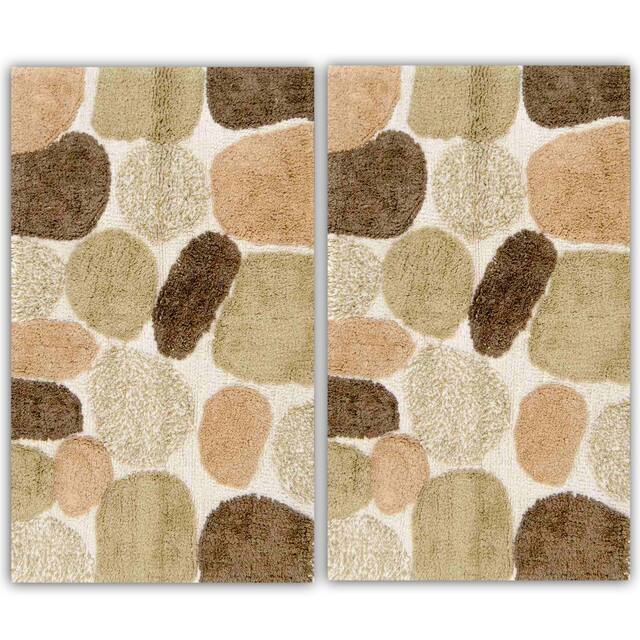 Chesapeake Pebbles 2pc Bath Rug Set