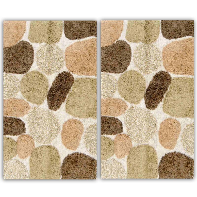 Chesapeake Pebbles 2pc Bath Rug Set