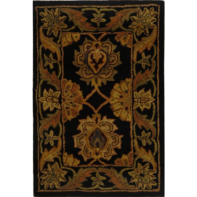 SAFAVIEH Handmade Heritage Lehte Traditional Oriental Wool Rug