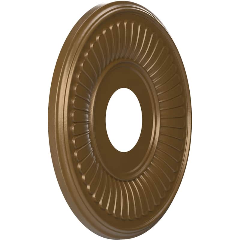 3 1/2" Inside Diameter - Berkshire Thermoformed PVC Ceiling Medallion