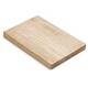 preview thumbnail 1 of 3, SinkSense Hanzo Hevea Wood 1.5″ Cutting Board - 17.25" x 12.5" x 1.5"