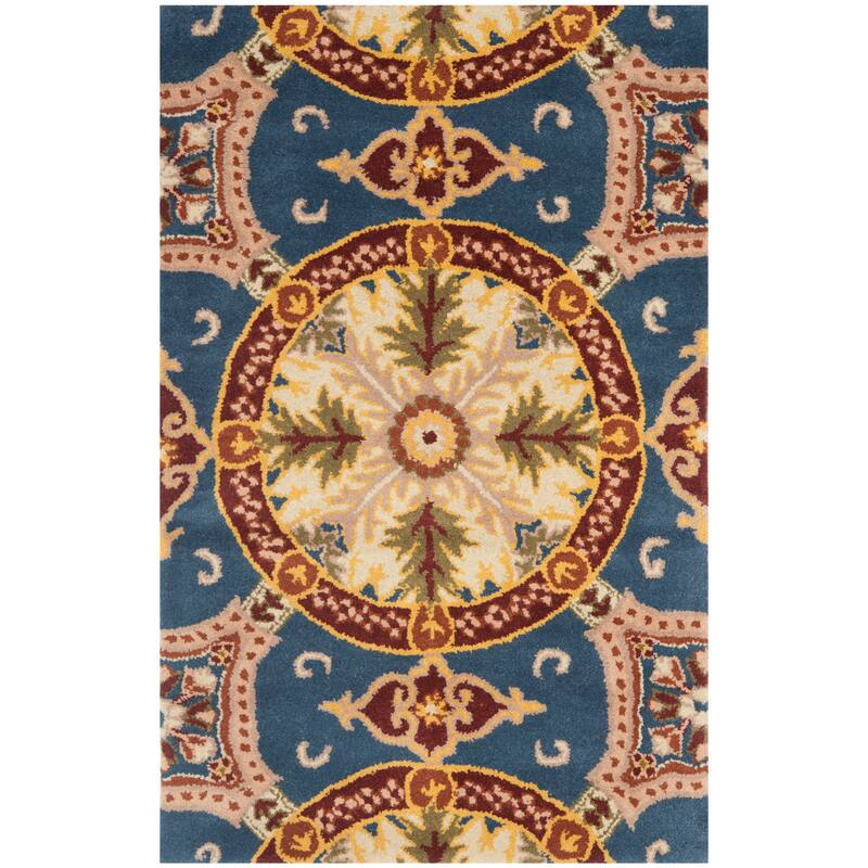 SAFAVIEH Handmade Wyndham Nisa Modern Wool Rug