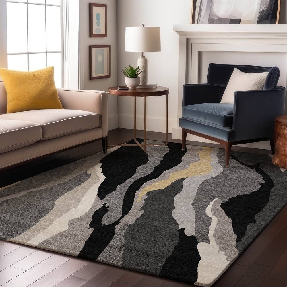 Premium Washable Super Soft Mid Century Modern Mayfield Rug
