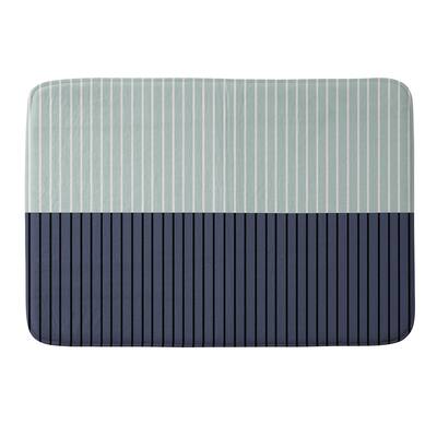 Made to Order Memory Foam Blue Bath Mat