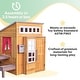 preview thumbnail 5 of 9, KidKraft Modern Outdoor Wooden Playhouse