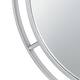 Glitzhome Oversized Iron-framed Round Wall Mirror