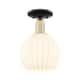 Option Black Antique Brass / White Venetian