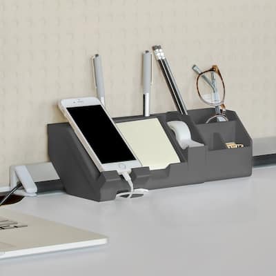Buy Grey Desk Organizers Online At Overstock Our Best Desk