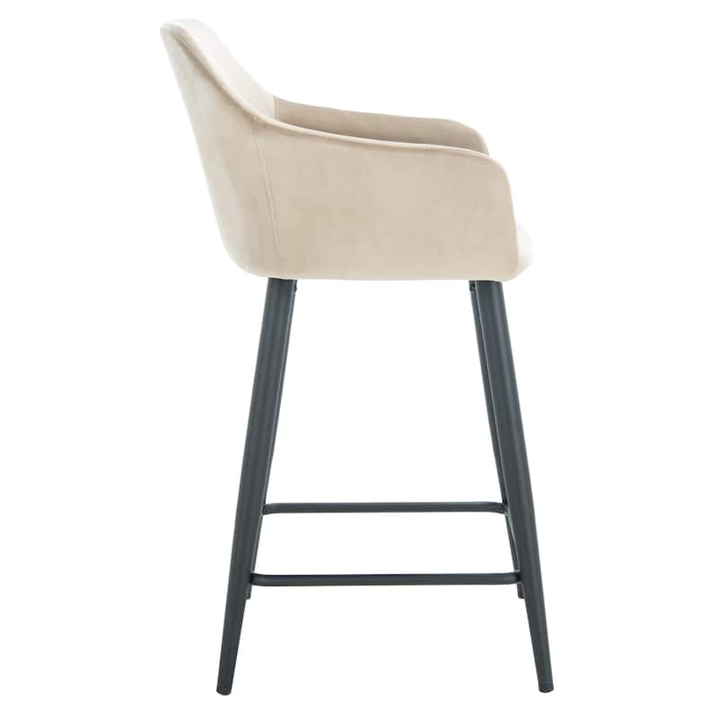 SAFAVIEH Lillia 24-inch Counter Stool - 21" x 20.5" x 34.2" - 21Wx21Dx25H
