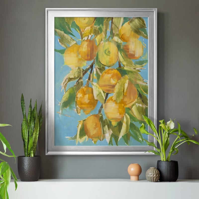 LOVELY LEMON Premium Framed Canvas - Ready to Hang