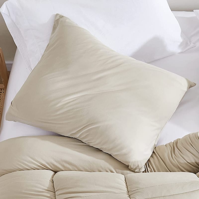 Summertime - Coma Inducer® Pillow Sham - Cement Taupe - King Sham