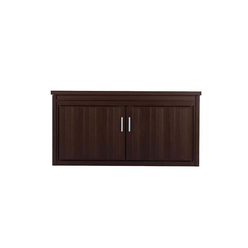 ECOFLEX LitterLoo Bench Cat Litter Box Cover - Russet