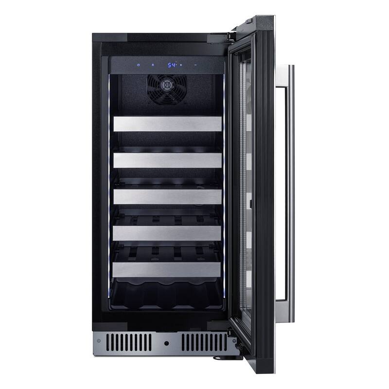 Summit CL155WC1 15" Wide 20 Bottle Capacity Built-In Wine Cooler with
