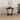 Brenna Modern Bohemian Rattan and Metal 2-Piece Dining Chair Set