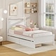 preview thumbnail 14 of 16, Twin Size Wooden Bed Frame with 2 Drawers for Teens and Adults