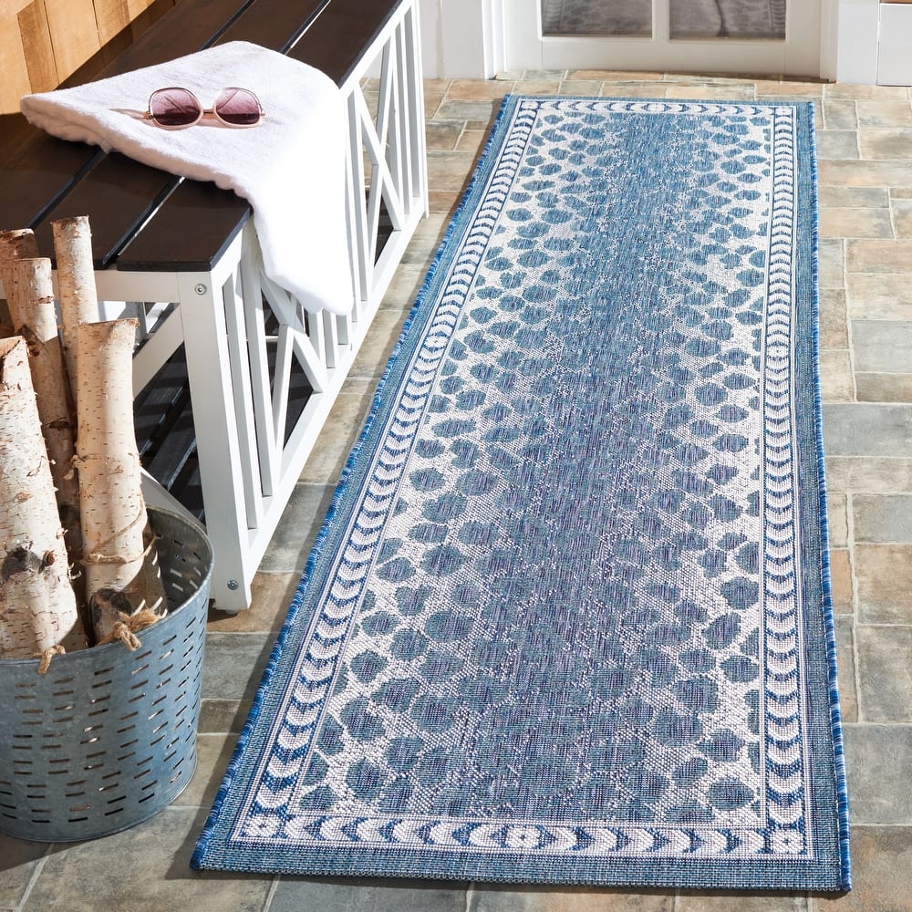 SAFAVIEH Courtyard Muire Indoor/ Outdoor Waterproof Patio Backyard Rug