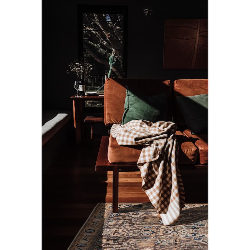ECARPETGALLERY Hand-knotted Antalya Vintage Brown Wool Rug - 4'9 x 9'8