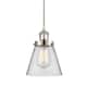 Option Polished Nickel / Clear