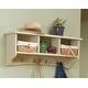 preview thumbnail 7 of 9, Copper Grove Daintree Storage Wall Coat Hook with Cubbies Sand