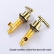 preview thumbnail 9 of 15, Widespread High-Arch Bathroom Faucet