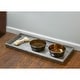 preview thumbnail 14 of 20, Double Circles Galvanized Steel Boot Tray by Good Directions