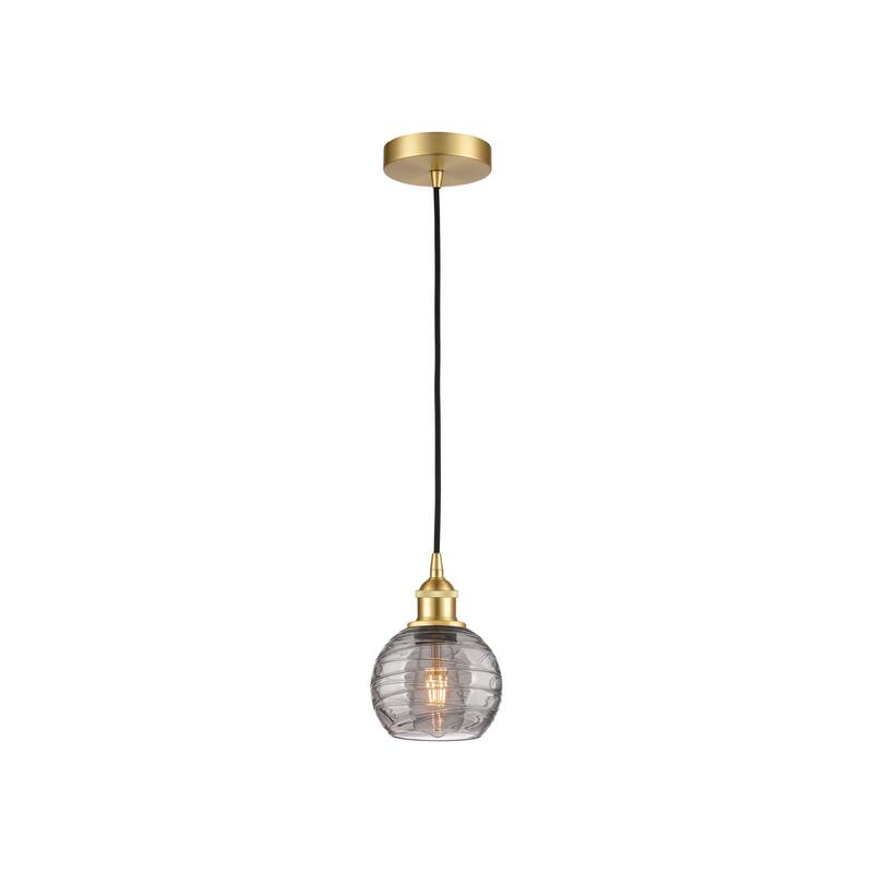Innovations Lighting 616-1P 8 6 Athens Deco Swirl Pendant Athens Deco
