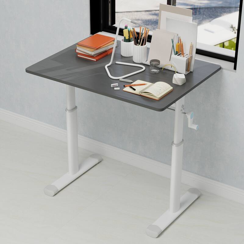 Adjustable compact design study desk suitable for children and adults