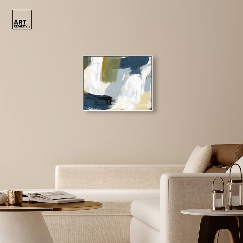 Moss Layers II Canvas by Art Remedy