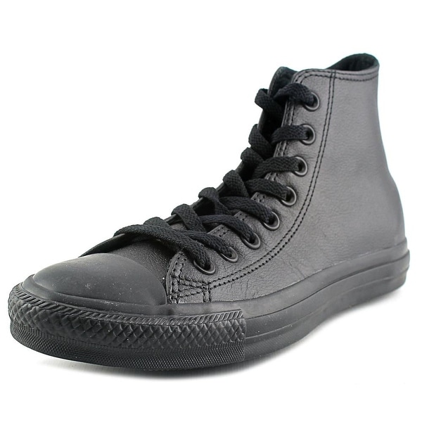 Converse Chuck Taylor As Hi Men Round Toe Canvas Black Sneakers