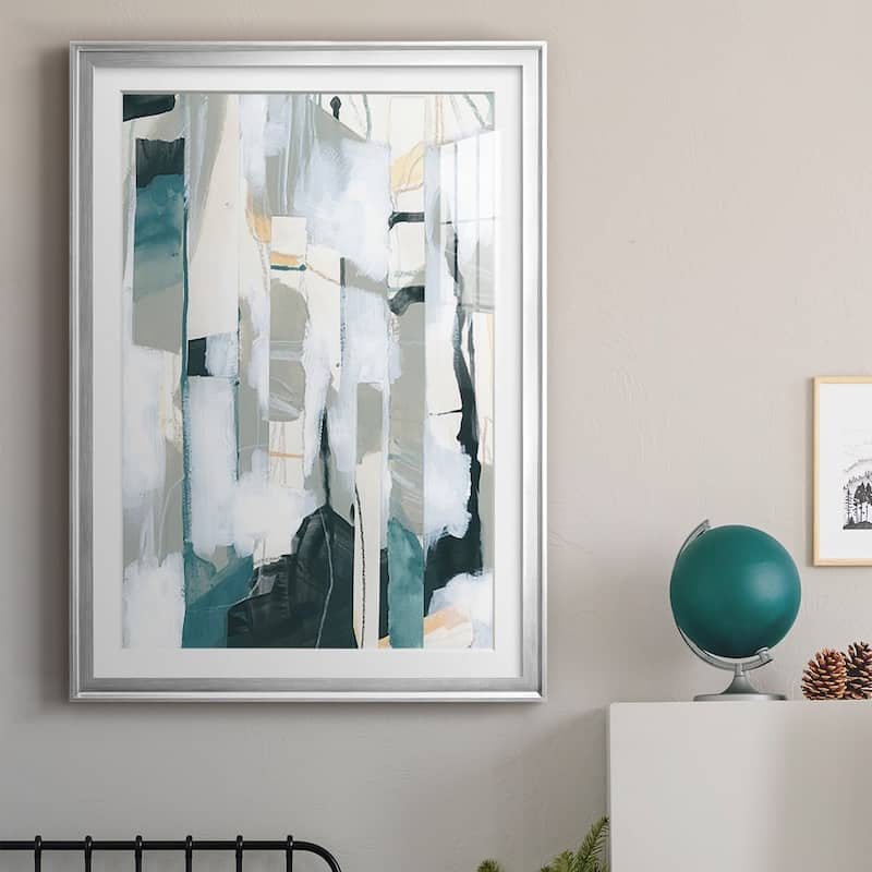 Sea Cavern Strata I Premium Framed Print - Ready to Hang