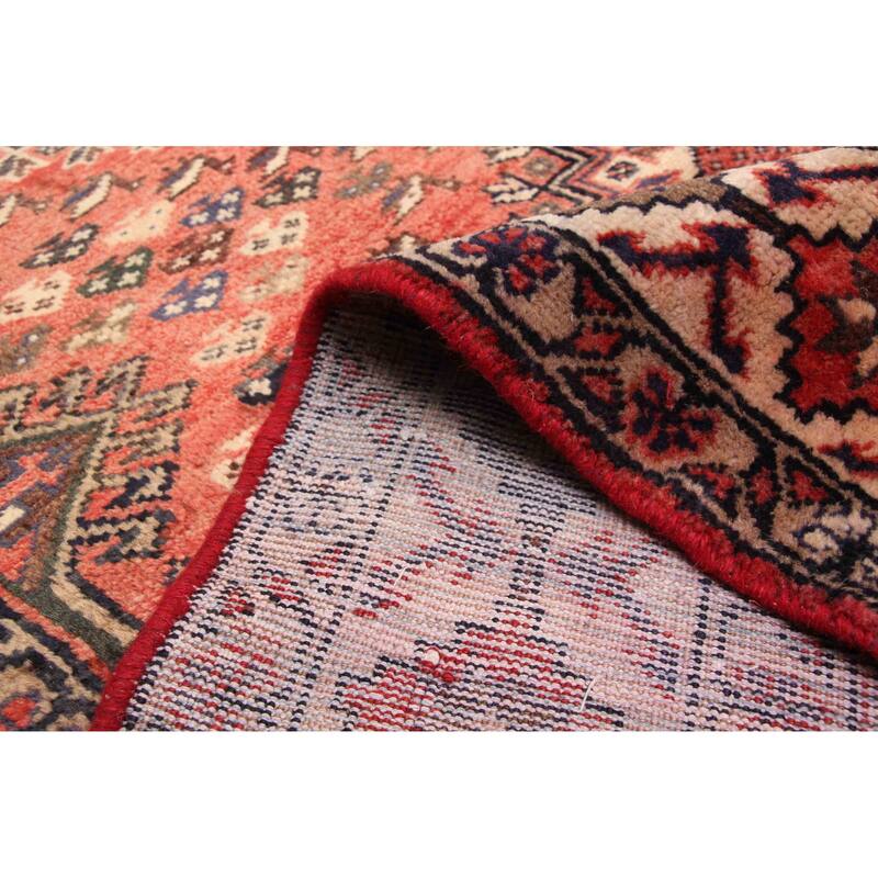 ECARPETGALLERY Hand-knotted Konya Anatolian Light Red Wool Rug - 5'4 x 9'10
