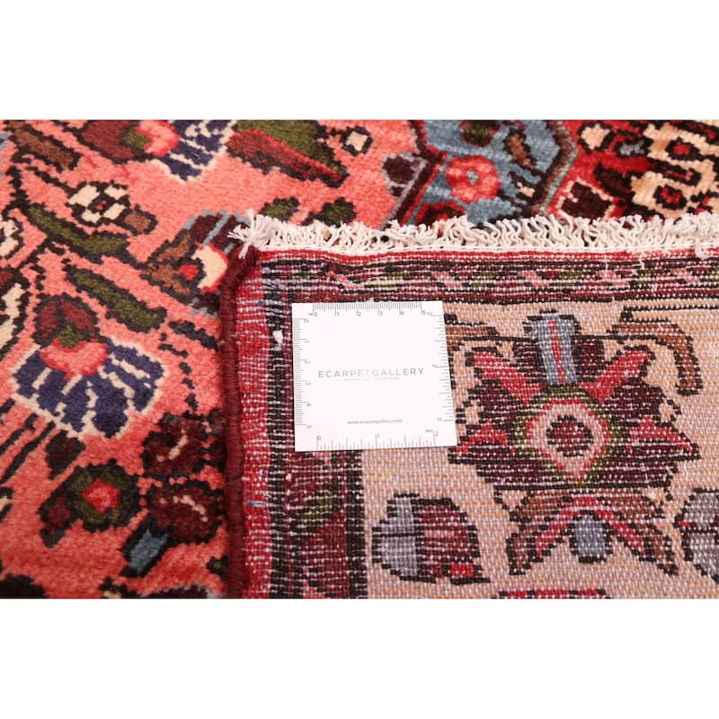 ECARPETGALLERY Hand-knotted Anadol Coral, Light Red Wool Rug - 4'2 x 7'10