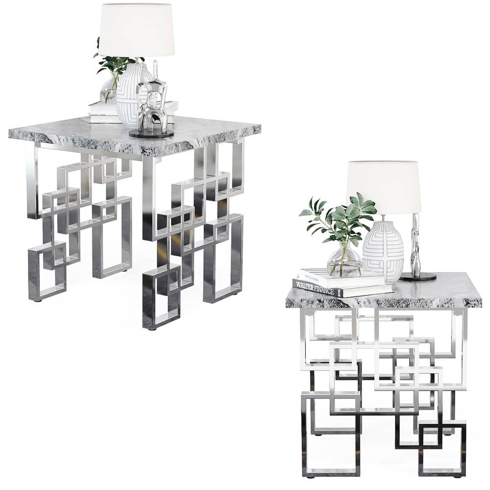 Modern White Boucle Dining Chairs with Brushed Gold Stainless Steel Legs and High Back