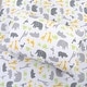 preview thumbnail 43 of 96, 3-Piece Cotton Toddler Sheet Set for Kids Boys & Girls (Animals, Fish, Sports, Floral) SafariAnimals